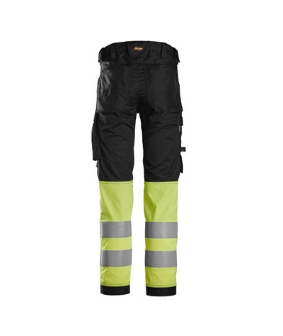 Warning trousers with stretch, class 1