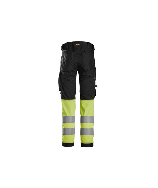 Warning trousers with stretch, class 1