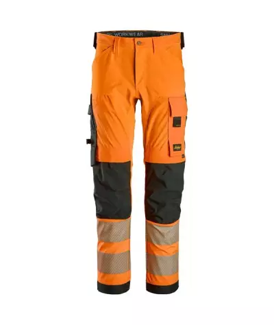 Snickers Workwear Varselbyxor med 4-vägsstretch, klass 2, Snickers ...