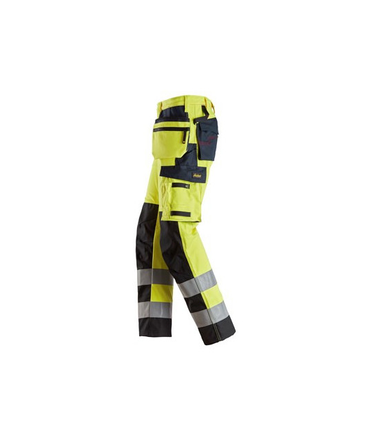 High-visibility trousers with holster pockets, 2 o'clock