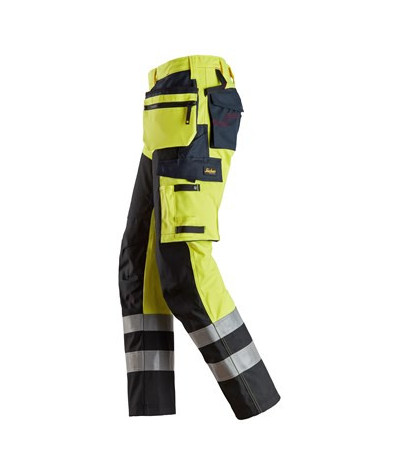 Snickers Workwear Varselbyxa med hölsterfickor, klass 1, Snickers W...