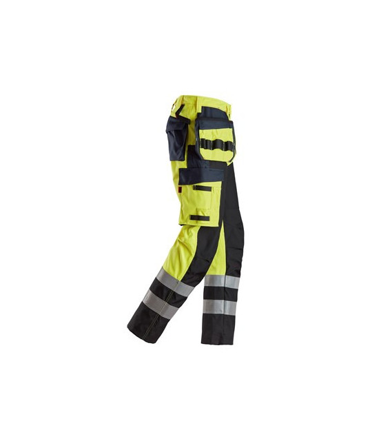 Snickers Workwear Varselbyxa med hölsterfickor, klass 1, Snickers W...