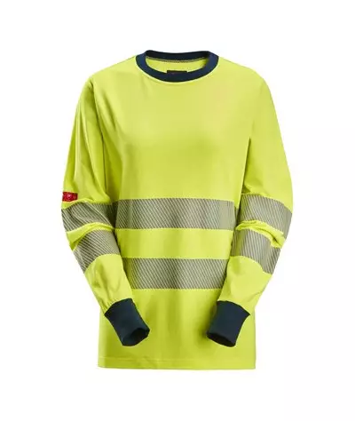 Långärmad T-shirt Dam, varsel klass 3/2