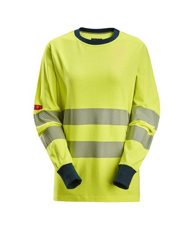 Långärmad T-shirt Dam, varsel klass 3/2