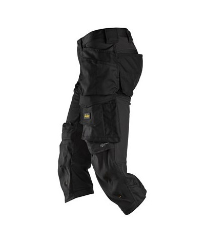 Snickers Workwear Stretchig piratbyxa med hölsterfickor, Snickers W...
