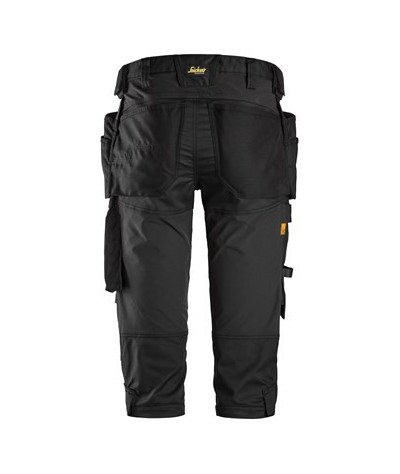 Snickers Workwear Stretchig piratbyxa med hölsterfickor, Snickers W...