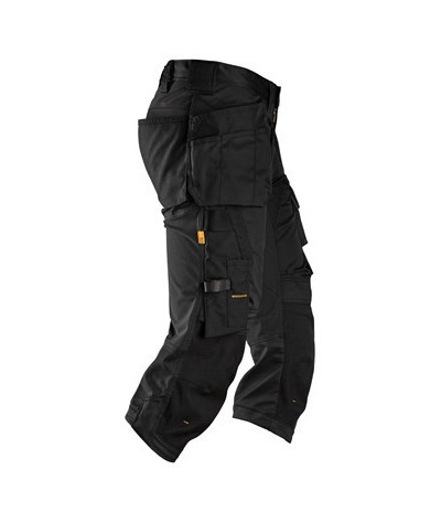Stretchy pirate pants with holster pockets