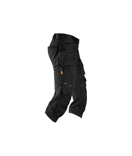 Snickers Workwear Stretchig piratbyxa med hölsterfickor, Snickers W...