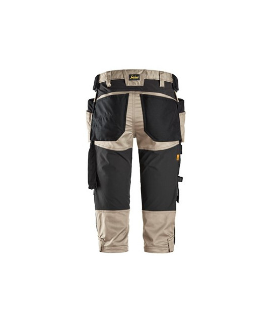 Snickers Workwear Stretchig piratbyxa med hölsterfickor, Snickers W...