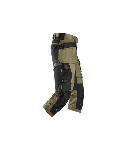 Stretchy pirate pants with holster pockets