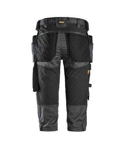 Stretchy pirate pants with holster pockets