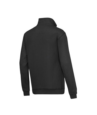 Sweatshirt with half-length zipper
