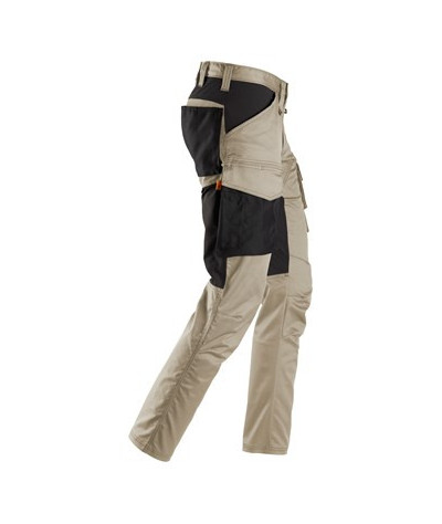 Snickers Workwear Arbetsbyxa i stretch utan knäfickor Snickers Work...