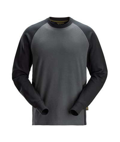 Snickers Workwear Tvåfärgad sweatshirt, Snickers Workwear | ADT Tryck