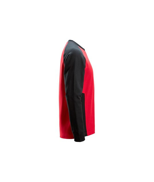 Snickers Workwear Tvåfärgad sweatshirt, Snickers Workwear | ADT Tryck