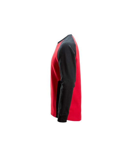 Two-tone sweatshirt