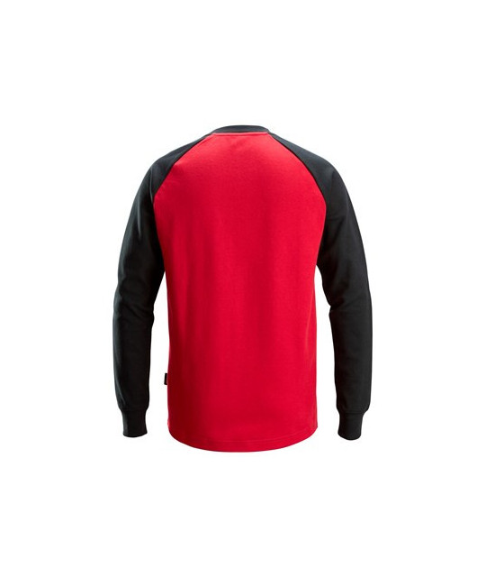 Two-tone sweatshirt