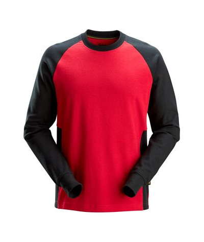 Two-tone sweatshirt