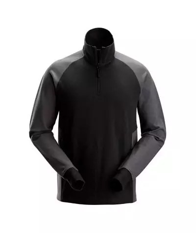 Snickers Workwear Tvåfärgad sweatshirt med dragkedja, Snickers Work...