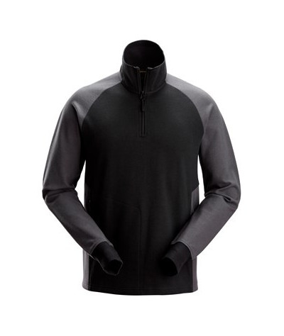 Snickers Workwear Tvåfärgad sweatshirt med dragkedja