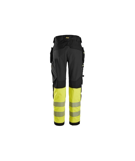 Snickers Workwear Byxa med stretch och hölsterfickor, varsel klass ...