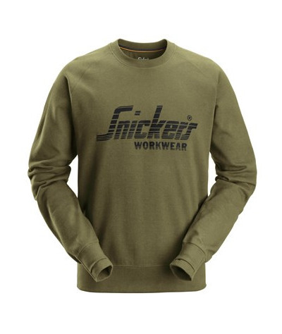Snickers Workwear Sweatshirt med logo, Snickers Workwear | ADT Tryck