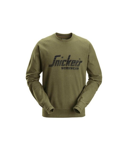 Snickers Workwear Sweatshirt med logo, Snickers Workwear | ADT Tryck