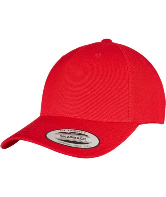 Flexfit Yupoong YP Classic 5-Panel Prem Curved Visor Snapback Cap |...