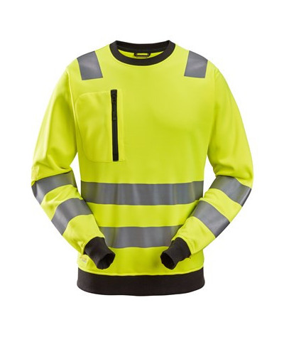 Snickers Workwear Sweatshirt, varsel klass 2/3