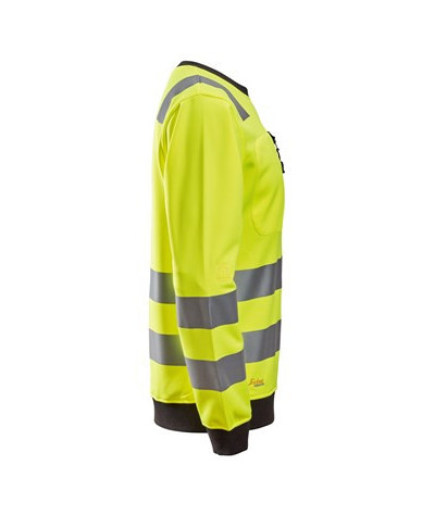 Snickers Workwear Sweatshirt, varsel klass 2/3, Snickers Workwear |...