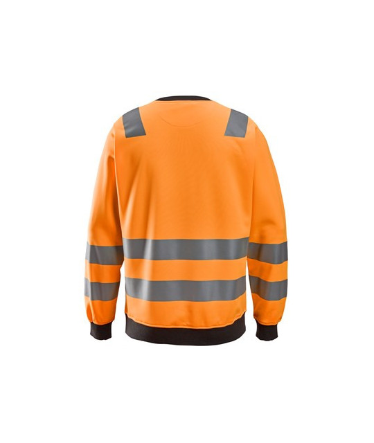 High-visibility sweatshirt, class 2/3