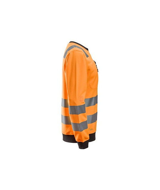 High-visibility sweatshirt, class 2/3