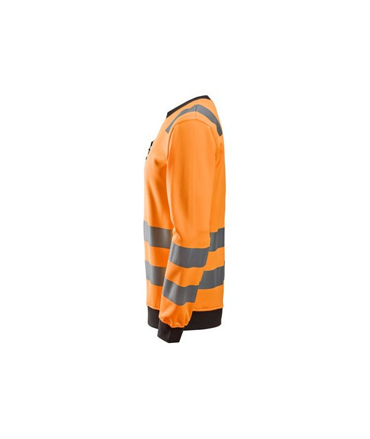 High-visibility sweatshirt, class 2/3