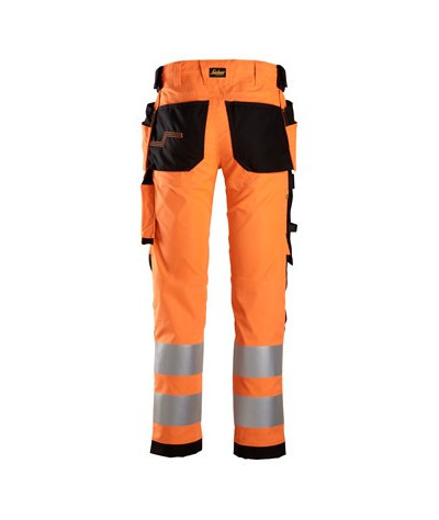Snickers Workwear Varselbyxa med stretch och hölsterfickor, varsel ...
