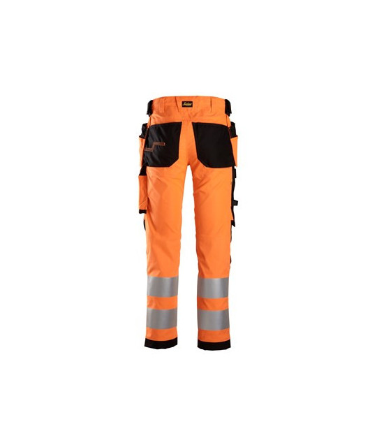 Snickers Workwear Varselbyxa med stretch och hölsterfickor, klass 2...