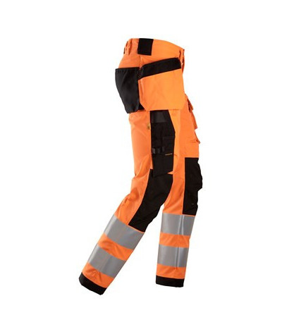 Snickers Workwear Varselbyxa med stretch och hölsterfickor, varsel ...