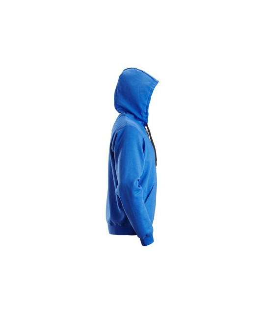 Hooded sweatshirt with zipper