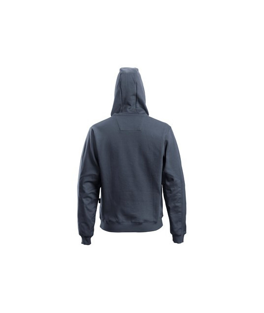 Hooded sweatshirt with zipper