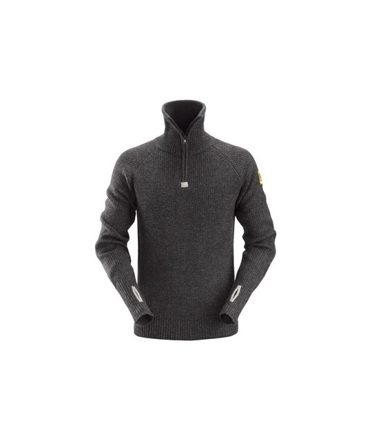 ½-zip Wool Sweater