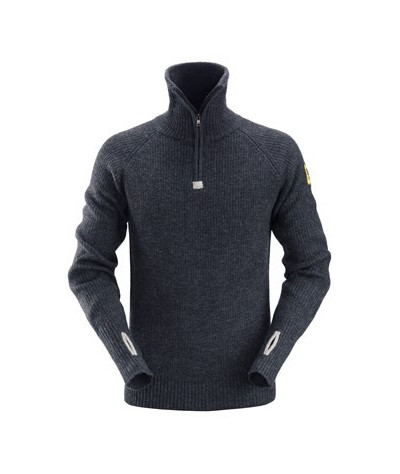 ½-zip Wool Sweater