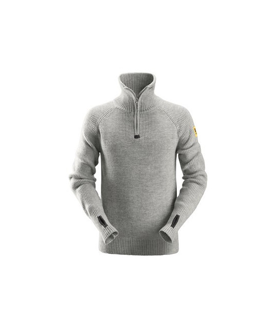 ½-zip Wool Sweater