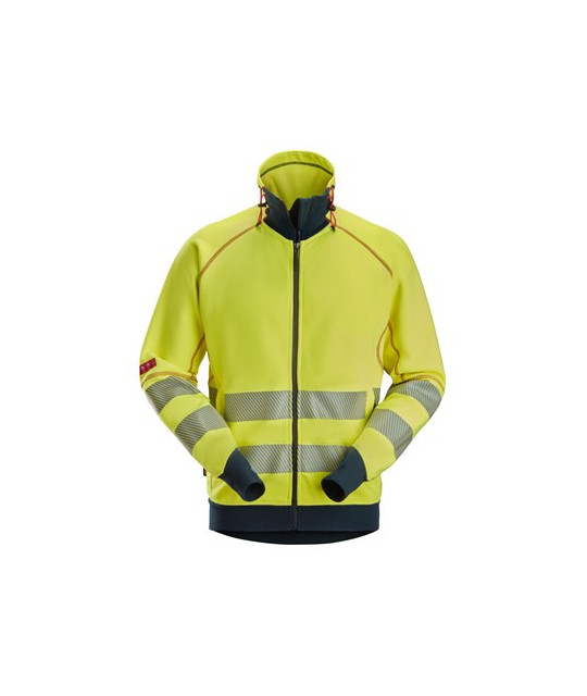 Snickers Workwear Sweatshirt med hellång dragkedja och ljusbågsskyd...