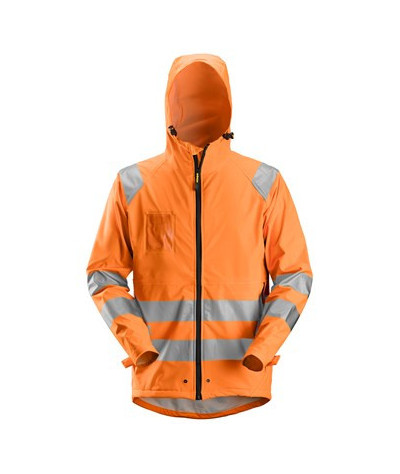High Visibility PU Rain Jacket, Class 3