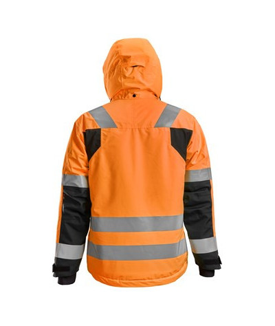 Snickers Workwear Fodrad jacka, varsel klass 3 Snickers Workwear | ...