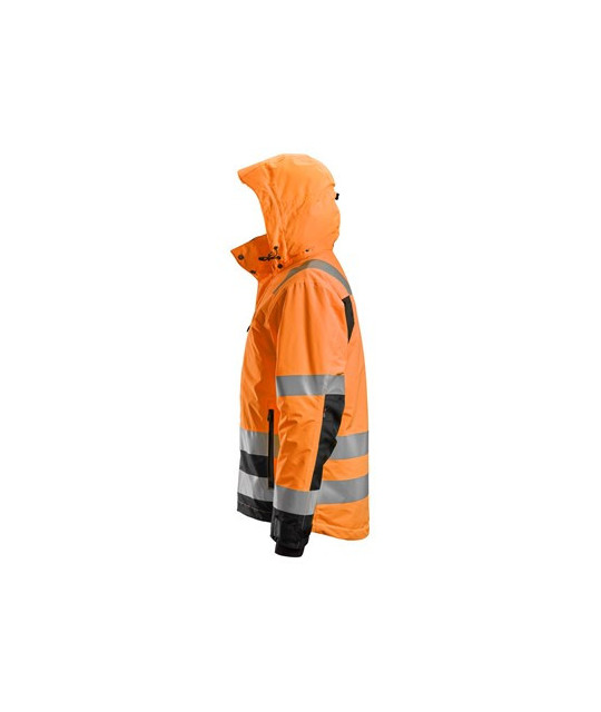 Snickers Workwear Fodrad jacka, varsel klass 3 Snickers Workwear | ...