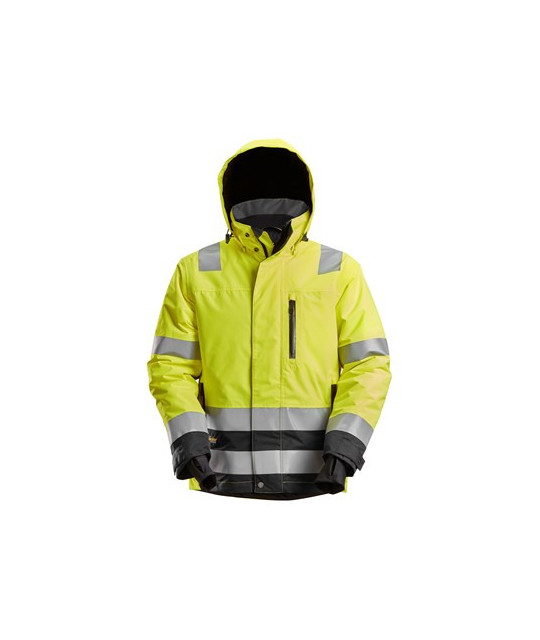 Snickers Workwear Fodrad jacka, varsel klass 3 Snickers Workwear | ...