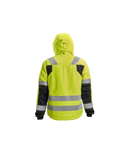Snickers Workwear Fodrad jacka, varsel klass 3 Snickers Workwear | ...