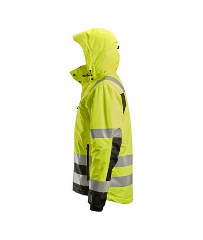 Snickers Workwear Fodrad jacka, varsel klass 3 Snickers Workwear | ...