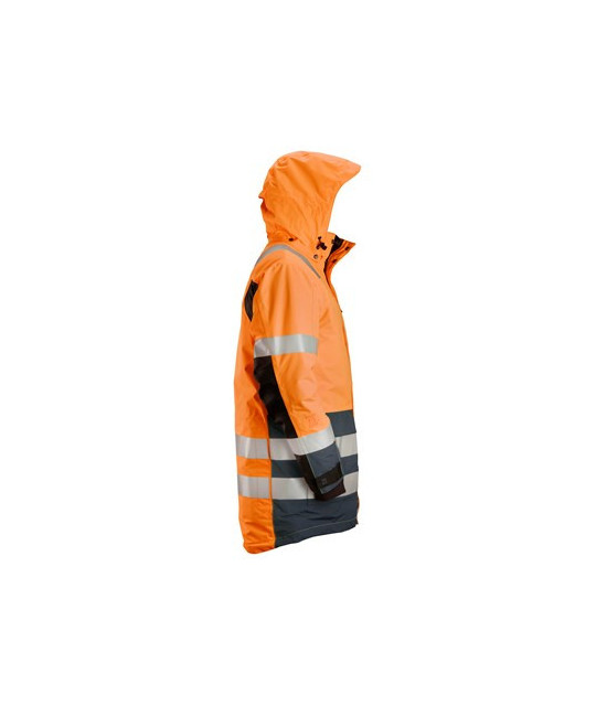Waterproof high visibility Parka, KL 3