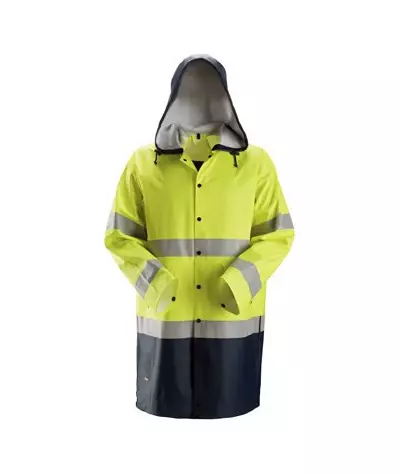 Snickers Workwear Regnjacka PU, varsel klass 3, Snickers Workwear |...